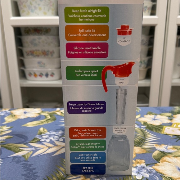 Primula Red Infusé Pitcher - Picture 4 of 4